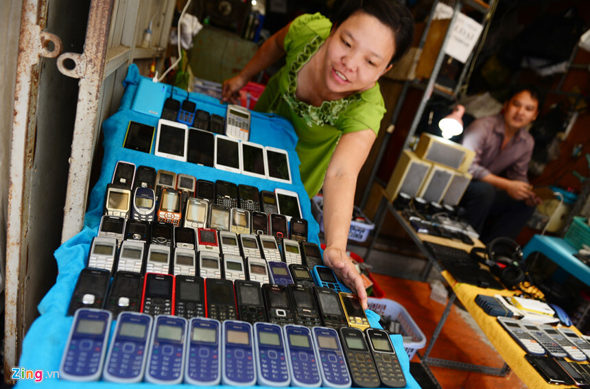Điện thoại 2hand chợ Nhật Tảo