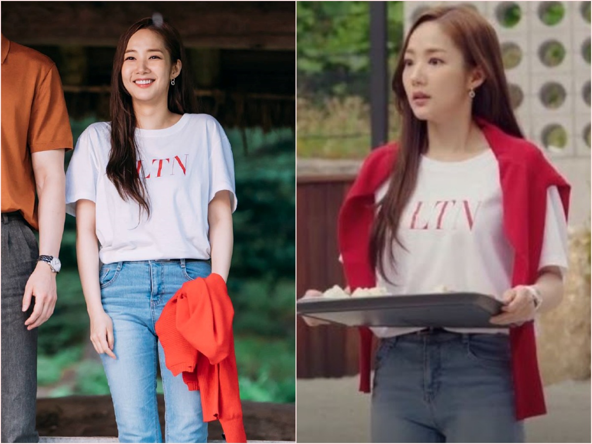 Nhìn dàn sao trong phim Hàn mà học được bao cách lên đồ với áo thun trắng