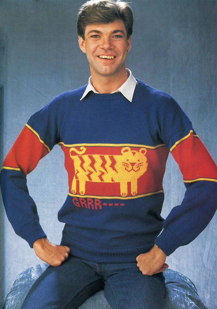 43 Of The Worst Sweaters From 80s That Should Never Come Back | Bored Panda