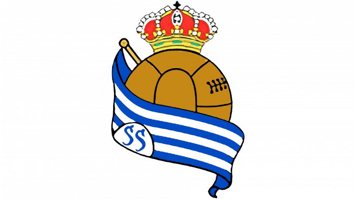 Logo Real Sociedad 1942 - 1958