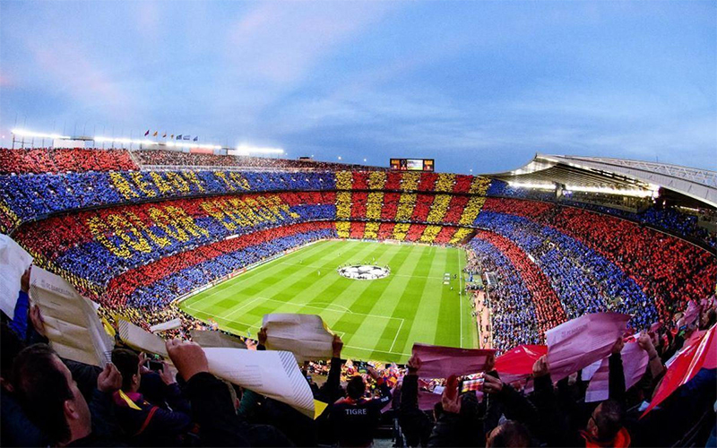Vẻ đẹp hùng vĩ của thánh địa Camp Nou sau khi nâng cấp